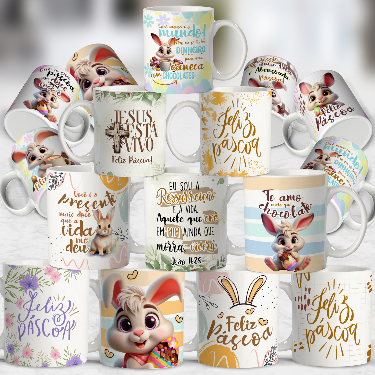 22 Artes Caneca Páscoa - Adilson