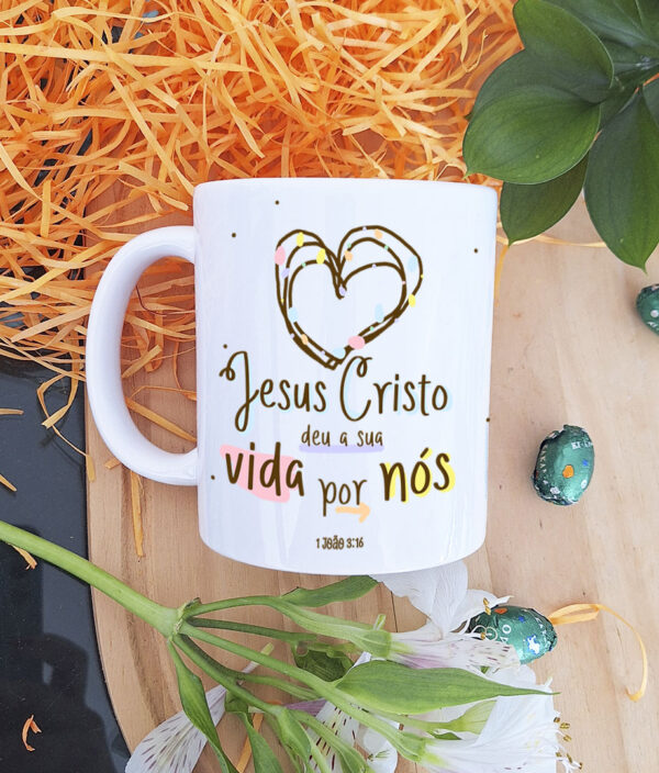 5 Artes Canecas Páscoa Cristã - Imagem 2