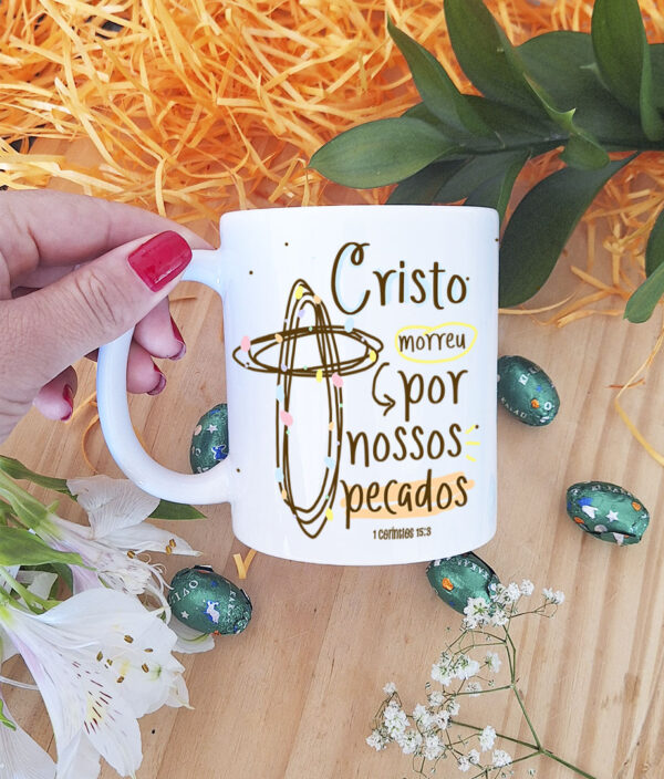 5 Artes Canecas Páscoa Cristã - Imagem 4