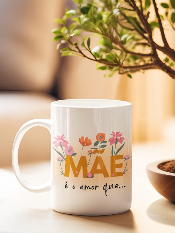 Arte Digital - Mãe é o amor que prevalece lindo e forte...