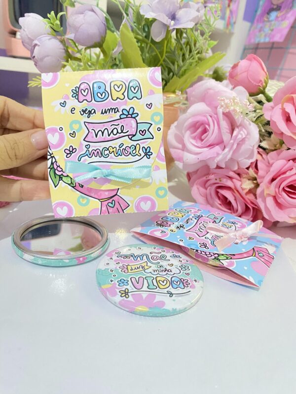 KIT DIGITAL DIA DAS MÃES - SUBLIMAÇÃO E ENCADERNAÇÃO - Imagem 26