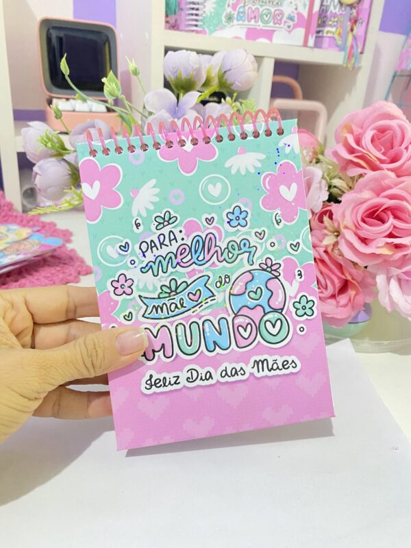 KIT DIGITAL DIA DAS MÃES - SUBLIMAÇÃO E ENCADERNAÇÃO - Imagem 32