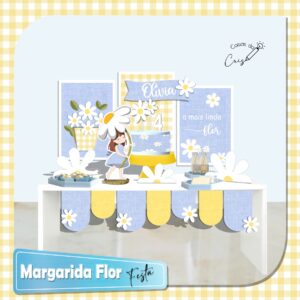 Kit digital Festa pronta - Margarida Flor