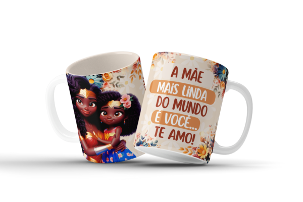 COMBO – Mãe Maravilha COM e SEM Frase – Artes para Canecas - Imagem 7