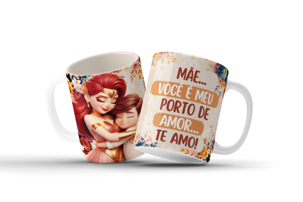 COMBO – Mãe Maravilha COM e SEM Frase – Artes para Canecas - Imagem 12