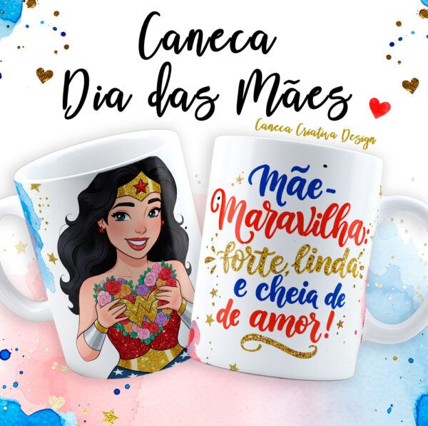 10 artes caneca Mãe Maravilha 2025 - Imagem 2
