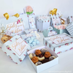Kit caixas para doces - Mães Floral