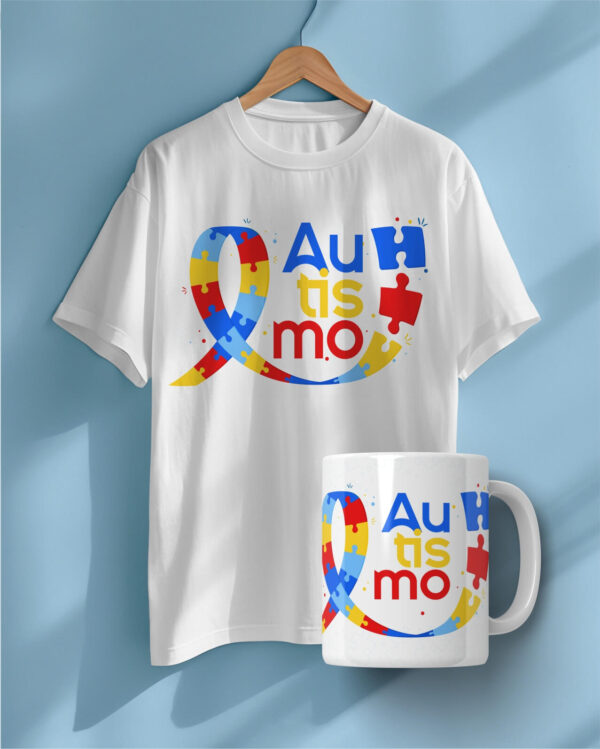 COMBO Autismo – Artes Canecas/Camisetas - Imagem 16