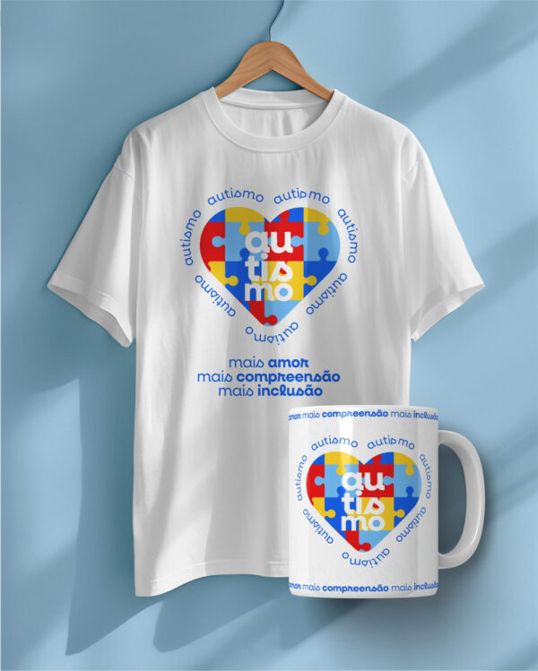 COMBO Autismo – Artes Canecas/Camisetas - Imagem 10