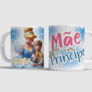 25 artes para canecas - Mães Princesas