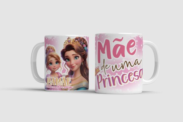 25 artes para canecas - Mães Princesas - Imagem 16