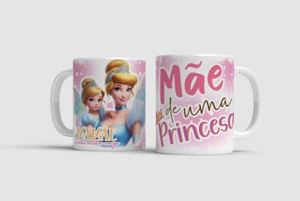 25 artes para canecas - Mães Princesas - Imagem 19