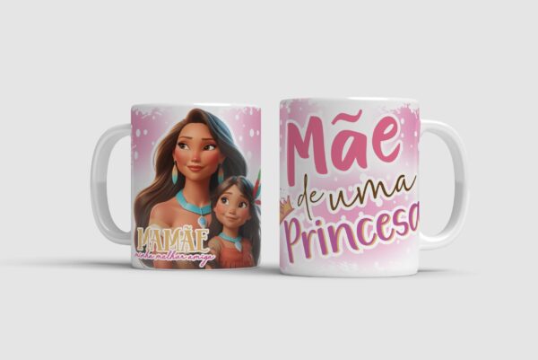 25 artes para canecas - Mães Princesas - Imagem 24
