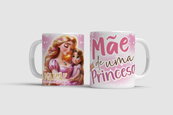 25 artes para canecas - Mães Princesas - Imagem 25
