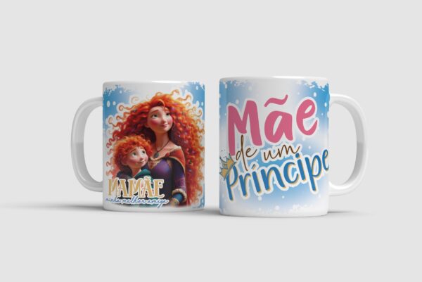 25 artes para canecas - Mães Princesas - Imagem 12