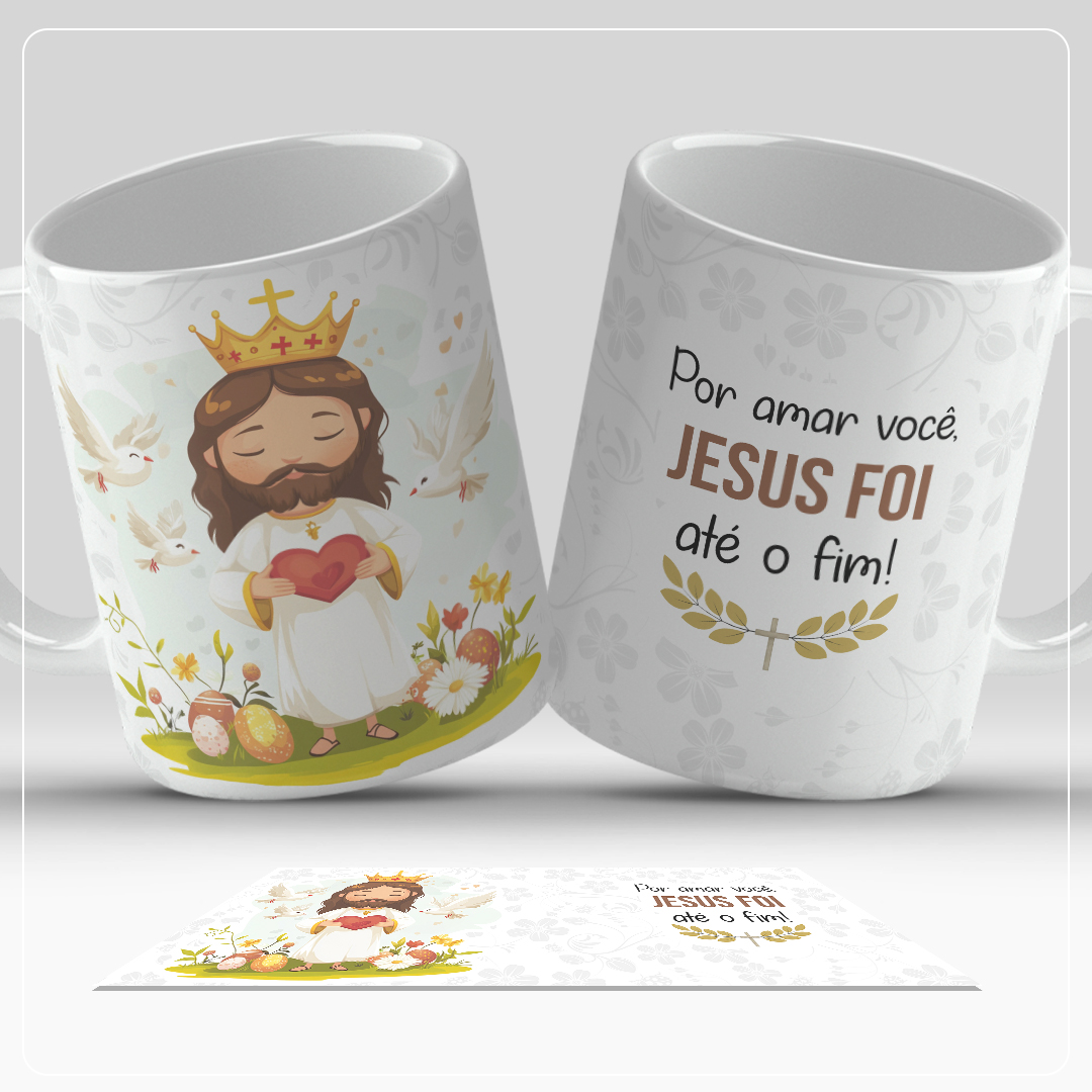 17 artes caneca páscoa cristã - Imagem 4