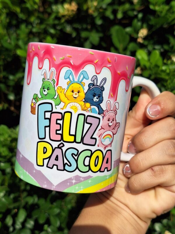 10 ARTES PARA CANECA - Páscoa dos Ursinhos Carinhosos - Imagem 6