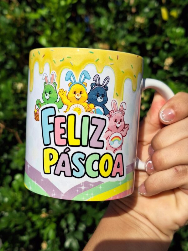 10 ARTES PARA CANECA - Páscoa dos Ursinhos Carinhosos - Imagem 8