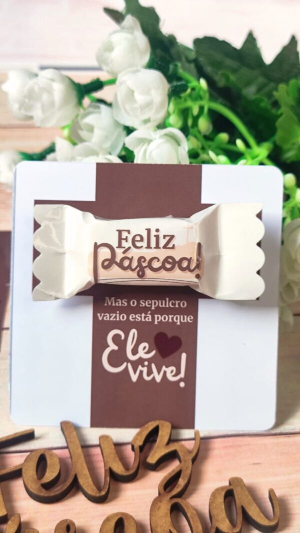 Bala com Card Cruz – Páscoa 2025 - Imagem 6