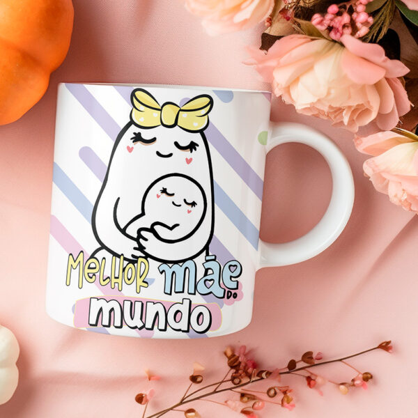 10 arte caneca - Dia das Mães Super Mãe - Imagem 11