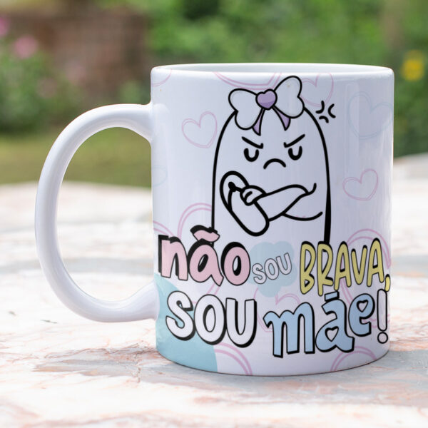 10 arte caneca - Dia das Mães Super Mãe - Imagem 6