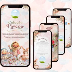 Template Canva – Catálogo Páscoa 2025