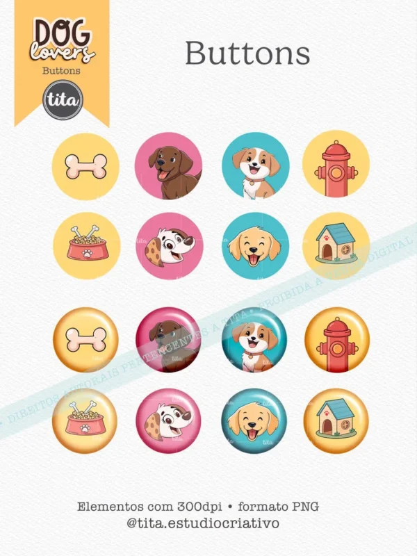 Pet Lovers – Combão Ilustrações Gato e Cachorro - Imagem 11