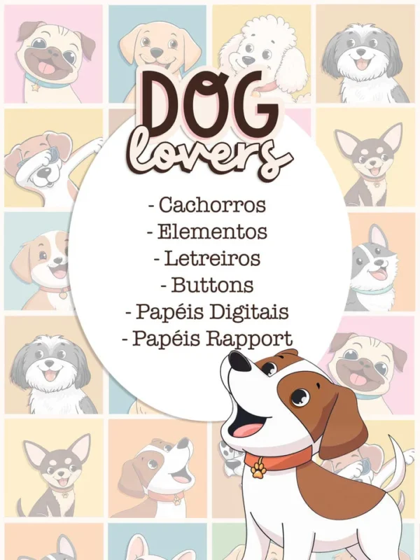 Pet Lovers – Combão Ilustrações Gato e Cachorro - Imagem 14