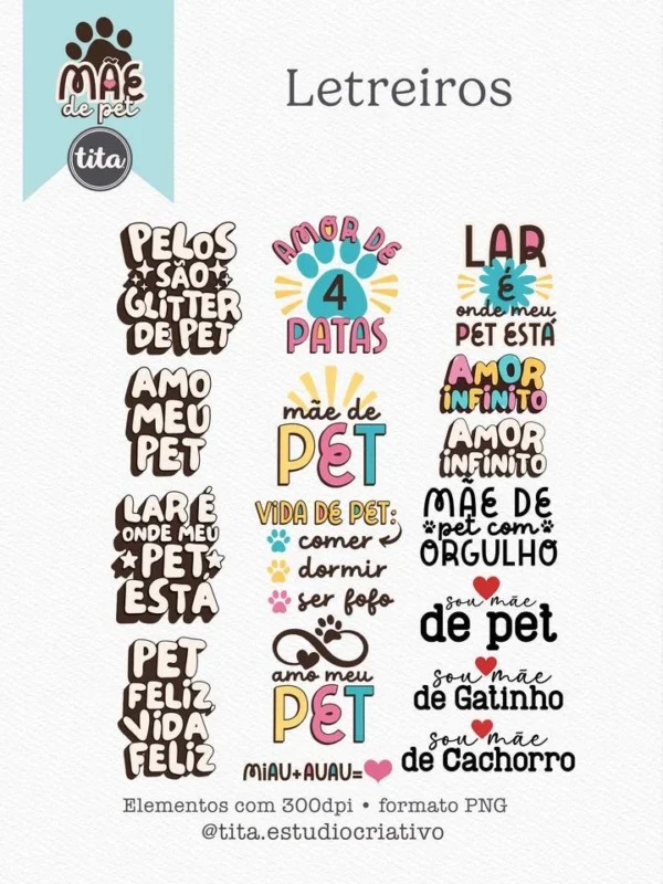Mãe de Pet – Combão Ilustrações + Kit Encadernação - Imagem 13