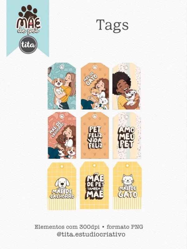 Mãe de Pet – Combão Ilustrações + Kit Encadernação - Imagem 7