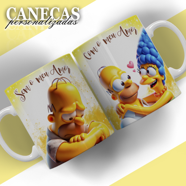 20 Artes para canecas - SEMPRE COM  MEU AMOR - Imagem 15