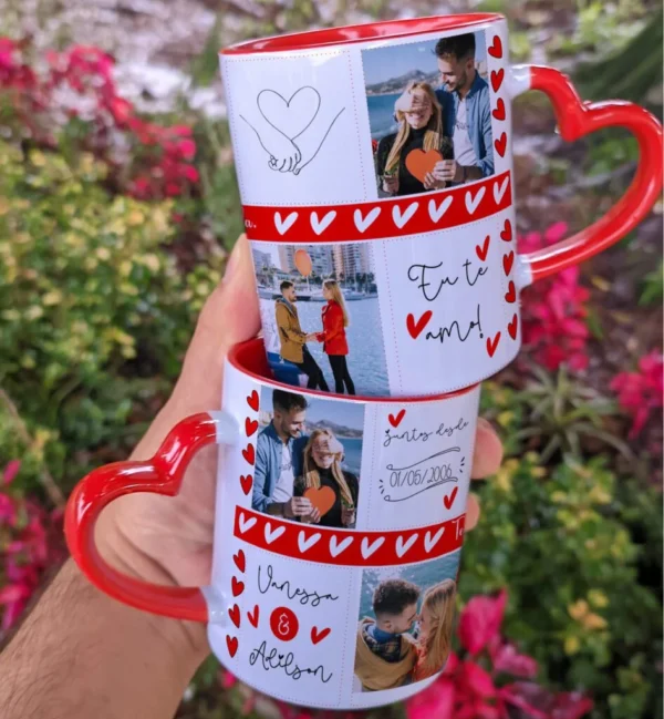 Kit Dia dos Namorados 2.0 Caneca + Azulejo - Imagem 11