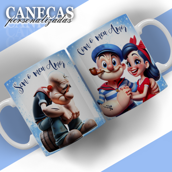 20 Artes para canecas - SEMPRE COM  MEU AMOR - Imagem 19