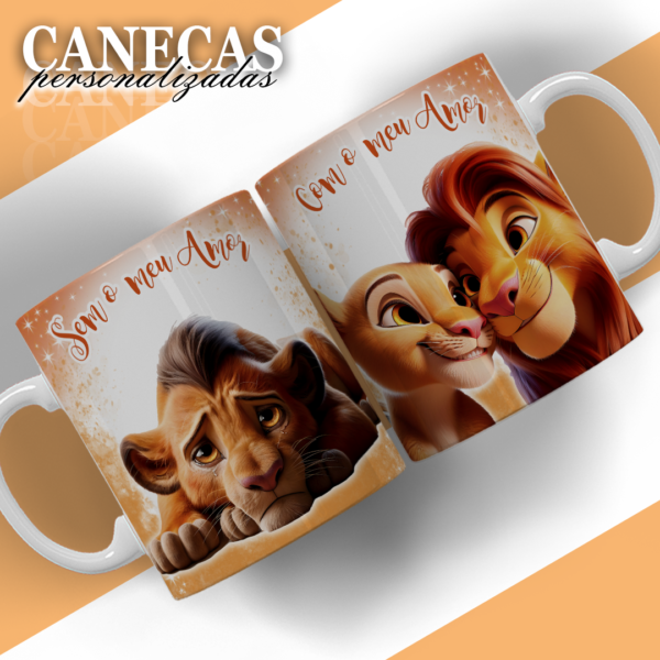 20 Artes para canecas - SEMPRE COM  MEU AMOR - Imagem 4