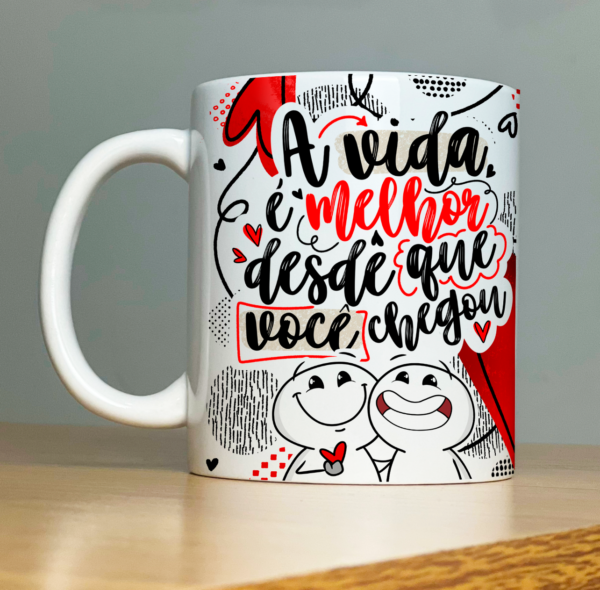 15 ARTES CANECA DIA DOS NAMORADOS 2025 - ABACAXI SUBLIMÁTICO - Imagem 25