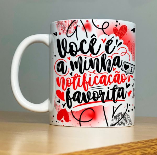 15 ARTES CANECA DIA DOS NAMORADOS 2025 - ABACAXI SUBLIMÁTICO - Imagem 27