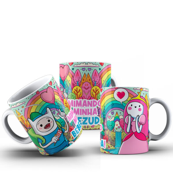 A Hora do Amor – Hora da Aventura – 3 Artes Avulsa Caneca - Imagem 4