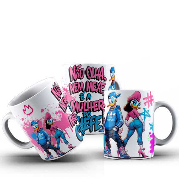 Artes canecas Mickey & Minnie XXXL namorados - Imagem 7