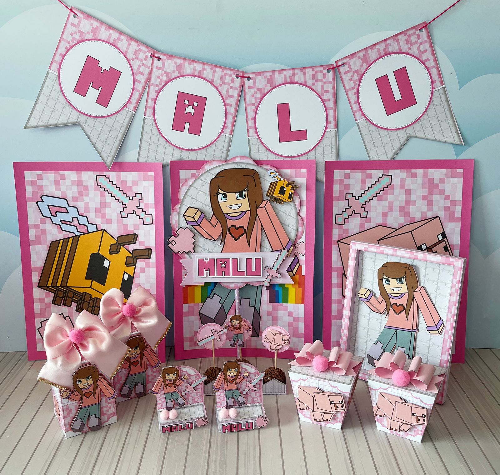 Minecraft - Kit Festa Pronta