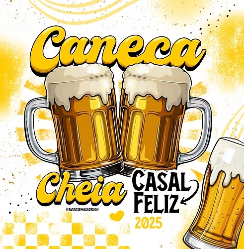 Coleção - Caneca Cheia Casal Feliz 2025