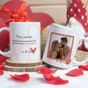 Artes para Caneca Dia dos Namorados COM FOTO