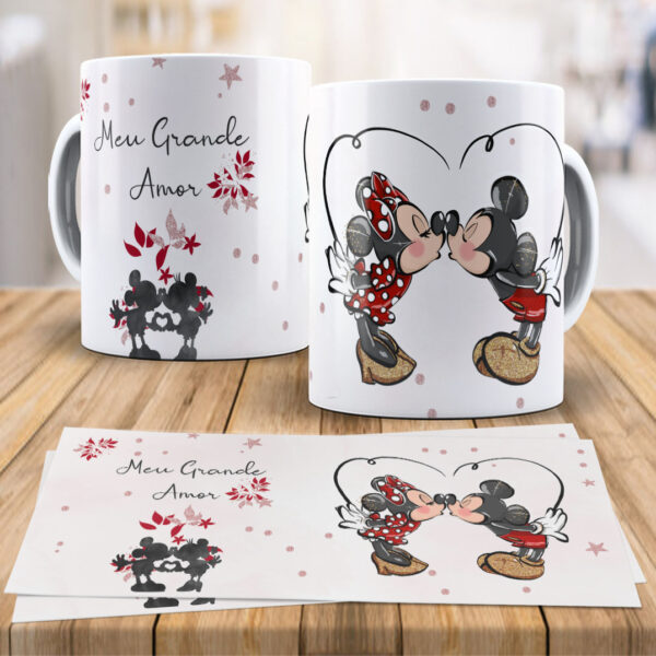 Disney Love 17 artes Canecas - Imagem 2