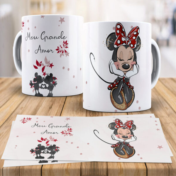 Disney Love 17 artes Canecas - Imagem 5