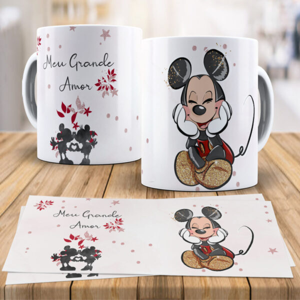 Disney Love 17 artes Canecas - Imagem 4
