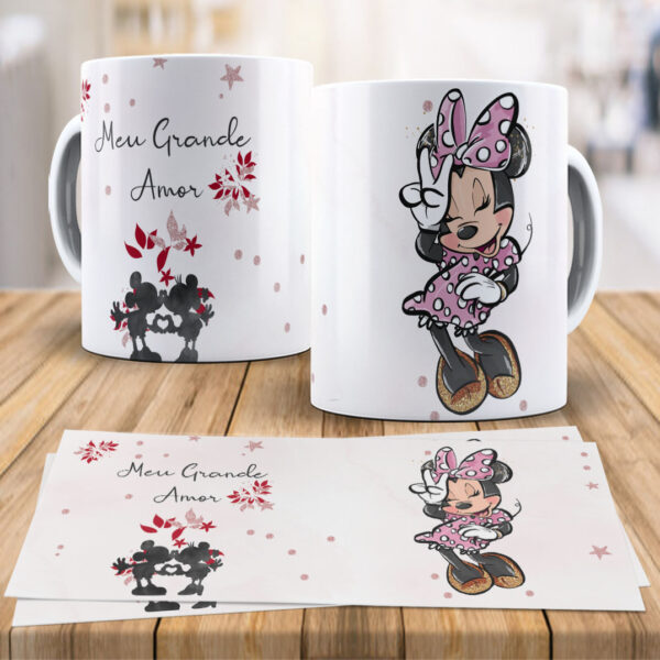 Disney Love 17 artes Canecas - Imagem 14