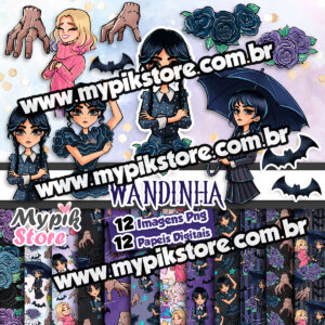 Wandinha – Kit Digital