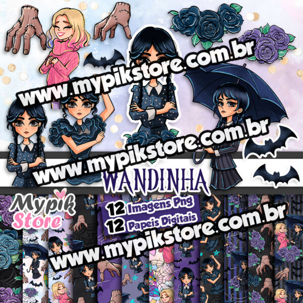 Wandinha – Kit Digital
