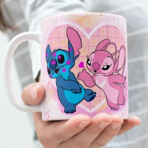Kit Artes Canecas – Stitch in Love