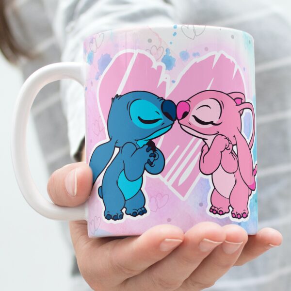 Kit Artes Canecas – Stitch in Love - Imagem 8