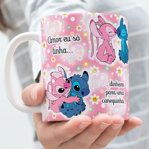Kit Artes Canecas – Stitch in Love - Imagem 7